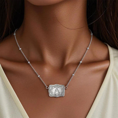 BridleWood™ Handmade Buckle Necklace