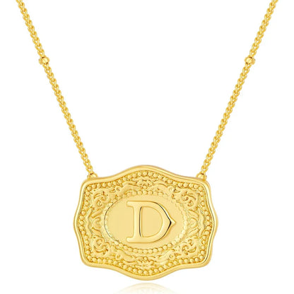 BridleWood™ Handmade Buckle Necklace