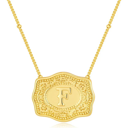BridleWood™ Handmade Buckle Necklace