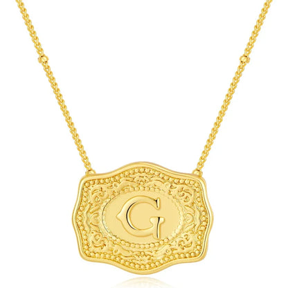 BridleWood™ Handmade Buckle Necklace