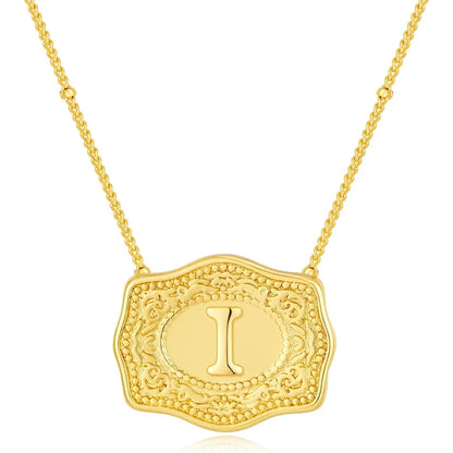 BridleWood™ Handmade Buckle Necklace
