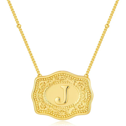 BridleWood™ Handmade Buckle Necklace