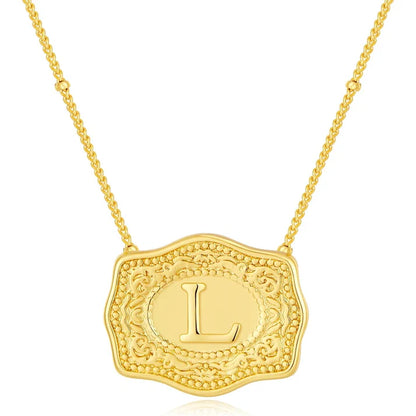 BridleWood™ Handmade Buckle Necklace