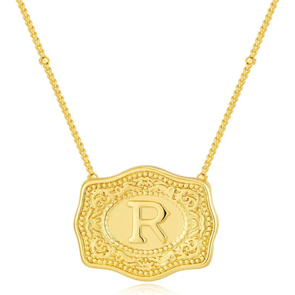 BridleWood™ Handmade Buckle Necklace