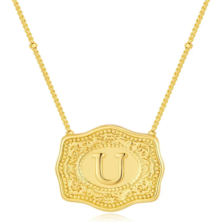 BridleWood™ Handmade Buckle Necklace